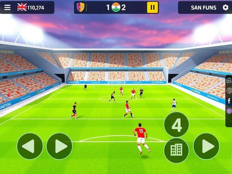 City Football Maestro multiplayer gameplay